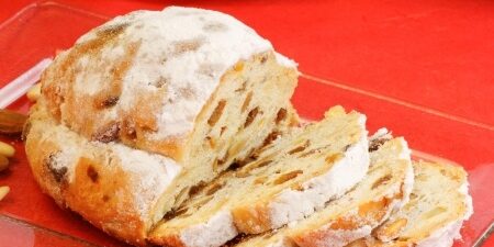 Veganer Weihnachtsstollen